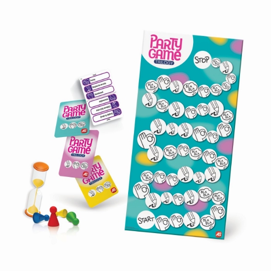 Imagine JOC DE SOCIETATE PARTY GAME TRILOGY IN LIMBA ROMANA