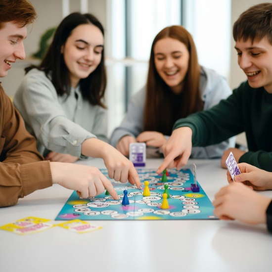 Imagine JOC DE SOCIETATE PARTY GAME TRILOGY IN LIMBA ROMANA