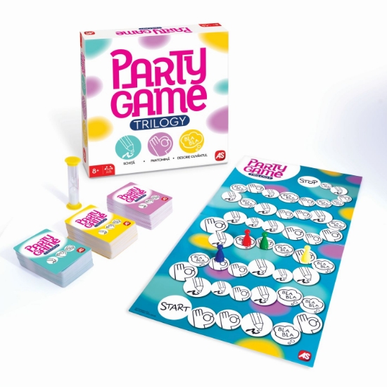 Imagine JOC DE SOCIETATE PARTY GAME TRILOGY IN LIMBA ROMANA