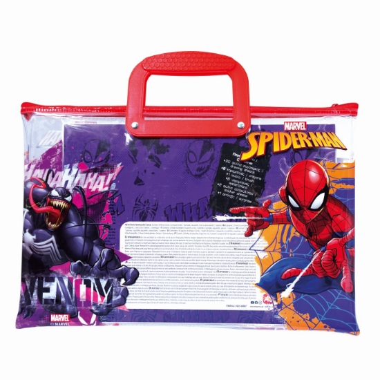 Imagine SET DE PICTURA GEANTA TRANSPARENTA SPIDER MAN EVERGREEN