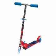 Imagine TROTINETA CU 2 ROTI LUMINOASE SPIDERMAN  
