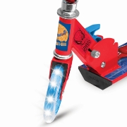 Imagine TROTINETA CU 2 ROTI LUMINOASE SPIDERMAN  