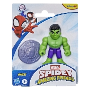 Imagine SPIDEY SI PRIETENII LUI UIMITORI MARVEL SET FIGURINA HULK SI ACCESORII