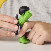Imagine SPIDEY SI PRIETENII LUI UIMITORI MARVEL SET FIGURINA HULK SI ACCESORII