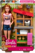 Imagine BARBIE CARIERE SET MOBILIER CU PAPUSA LA FERMA