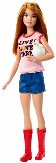 Imagine BARBIE CARIERE SET MOBILIER CU PAPUSA LA FERMA