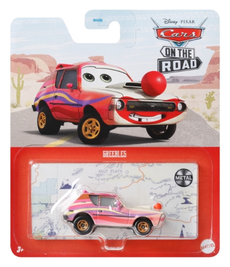 Imagine MASINUTA METALICA CARS3 PERSONAJUL GREEBLES