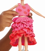 Imagine PLAY DOH BARBIE SET PLASTELINA PREZENTARE DE MODA A DESIGNERILOR