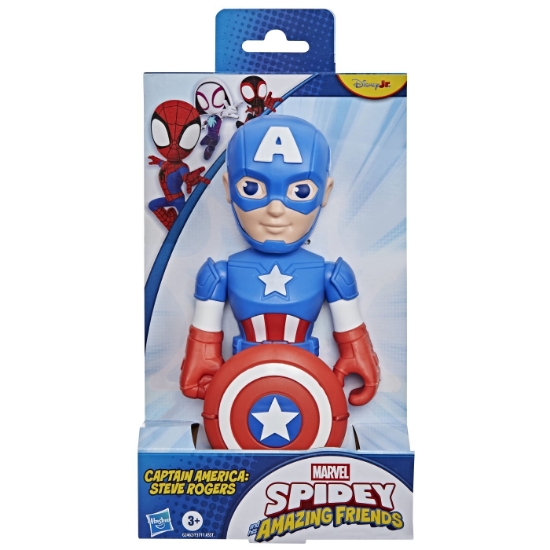 Imagine SPIDEY PRIETENII EXTRAORDINARI FIGURINA CAPTAIN AMERICA SUPRADIMENSIONATA 22.8CM