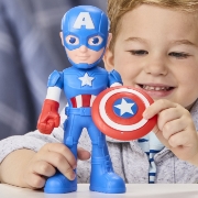 Imagine SPIDEY PRIETENII EXTRAORDINARI FIGURINA CAPTAIN AMERICA SUPRADIMENSIONATA 22.8CM