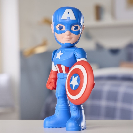 Imagine SPIDEY PRIETENII EXTRAORDINARI FIGURINA CAPTAIN AMERICA SUPRADIMENSIONATA 22.8CM
