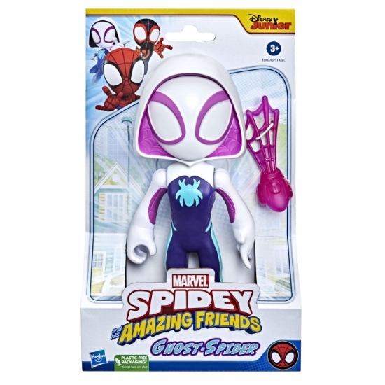 Imagine SPIDEY PRIETENII EXTRAORDINARI FIGURINA GHOST SPIDER SUPRADIMENSIONATA 22.8CM