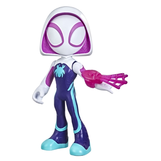 Imagine SPIDEY PRIETENII EXTRAORDINARI FIGURINA GHOST SPIDER SUPRADIMENSIONATA 22.8CM