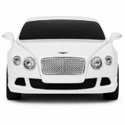 Imagine Mașină cu telecomandă Bentley Continental GT alb, scară 1:24