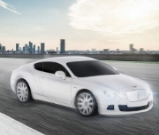 Imagine Mașină cu telecomandă Bentley Continental GT alb, scară 1:24