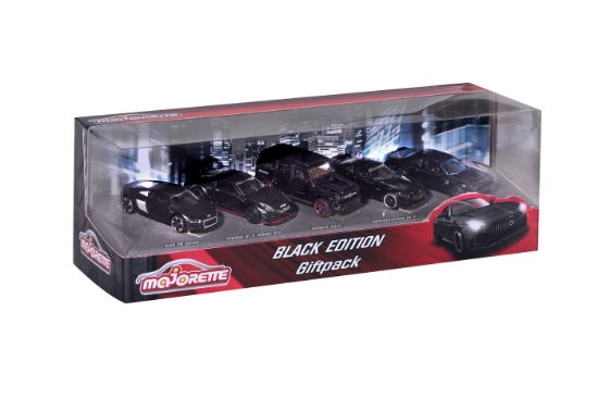 Imagine MAJORETTE SET 5 MASINUTE BLACK EDITION
