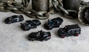 Imagine MAJORETTE SET 5 MASINUTE BLACK EDITION