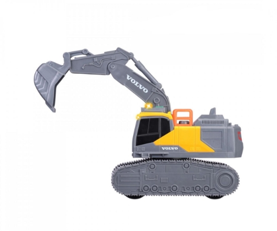 Imagine Dickie excavator Volvo cu senile sunete si lumini