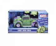 Imagine Jada Marvel mașinuța Light Hero Hulk cu sunete și lumini scara 1:32