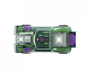 Imagine Jada Marvel mașinuța Light Hero Hulk cu sunete și lumini scara 1:32