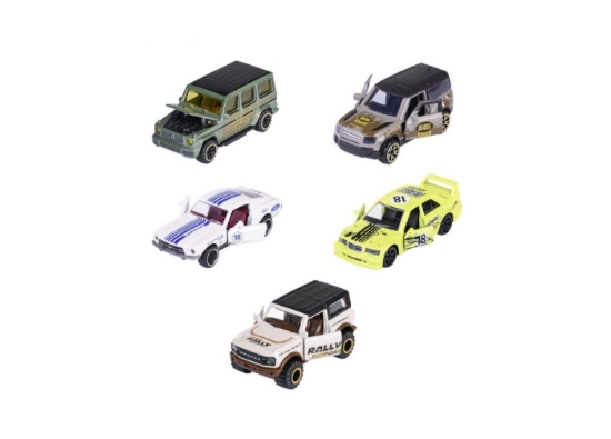 Imagine Majorette CastHeads Series set 5 mașinuțe scară 1:64