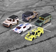 Imagine Majorette CastHeads Series set 5 mașinuțe scară 1:64