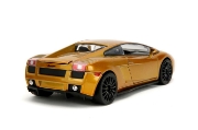 Imagine JADA FAST FURIOUS MASINUTA METALICA LAMBORGHINI GALLARDO AURIU SCARA 1 LA 24