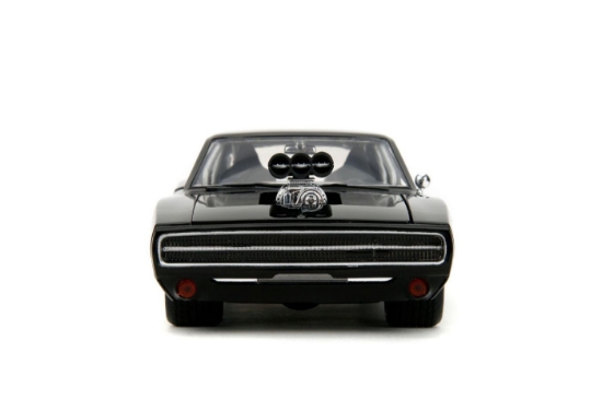 Imagine JADA FAST AND FURIOUS MASINUTA METALICA DODGE CHARGER 1970 NEGRU SCARA 1 LA 24