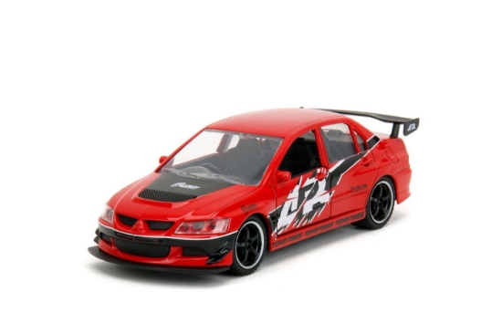 Imagine JADA FAST AND FURIOUS SET 2 MASINUTE METALICE MITSUBISHI LANCER EVOLUTION IX SI BRIANS NISSAN SKYLINE GT R SCARA 1 LA 32