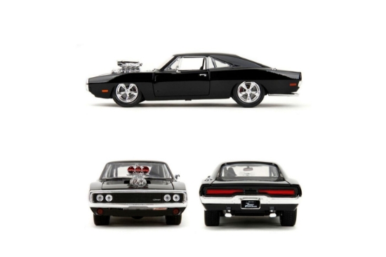 Imagine JADA FAST AND FURIOUS MASINUTA METALICA DODGE CHARGER 1970 SCARA 1 LA 24