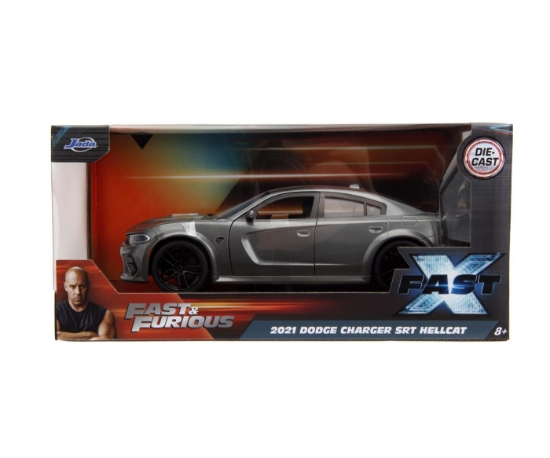 Imagine JADA FAST AND FURIOUS MASINUTA METALICA DODGE CHARGER SRT HELLCAT 2021 SCARA 1 LA 24