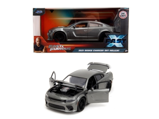 Imagine JADA FAST AND FURIOUS MASINUTA METALICA DODGE CHARGER SRT HELLCAT 2021 SCARA 1 LA 24