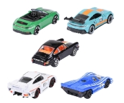 Imagine MAJORETTE SET 5 MASINUTE METALICE PORSCHE 2 MODELE EXCLUSIVE SCARA 1 LA 64
