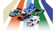 Imagine MAJORETTE SET 5 MASINUTE METALICE PORSCHE 2 MODELE EXCLUSIVE SCARA 1 LA 64