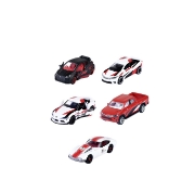 Imagine MAJORETTE SET 5 MASINUTE METALICE TOYOTA RACING SCARA 1 LA 64