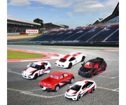 Imagine MAJORETTE SET 5 MASINUTE METALICE TOYOTA RACING SCARA 1 LA 64