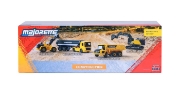 Imagine MAJORETTE SET 4 UTILAJE METALICE VOLVO CONSTRUCTION 7.5CM