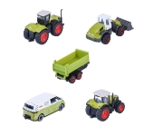 Imagine MAJORETTE CLASS SET 5 VEHICULE AGRICOLE METALICE FARM 7.5CM