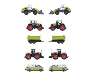 Imagine MAJORETTE CLASS SET 5 VEHICULE AGRICOLE METALICE FARM 7.5CM