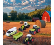 Imagine MAJORETTE CLASS SET 5 VEHICULE AGRICOLE METALICE FARM 7.5CM