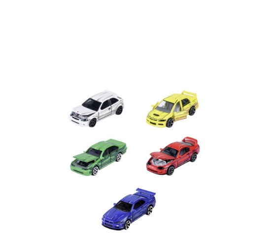 Imagine MAJORETTE SET 5 MASINUTE METALICE JDM LEGENDS PREMIUM ANIME SCARA 1 LA 64