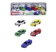 Imagine MAJORETTE SET 5 MASINUTE METALICE JDM LEGENDS PREMIUM ANIME SCARA 1 LA 64