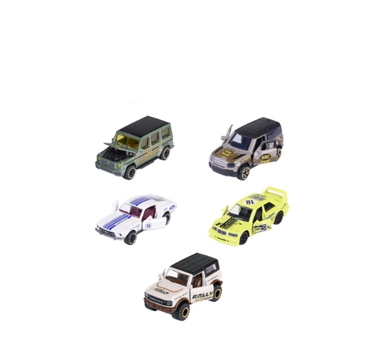 Imagine MAJORETTE SET 5 MASINUTE METALICE CASTHEADS 7.5CM