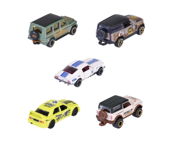 Imagine MAJORETTE SET 5 MASINUTE METALICE CASTHEADS 7.5CM