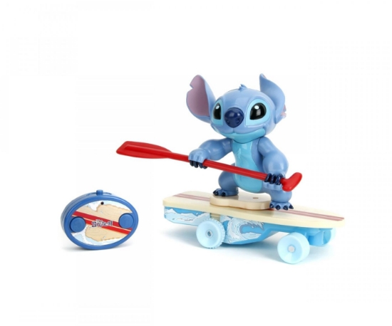 Imagine JADA DISNEY STITCH PLACA DE SURF CU TELECOMANDA SI FIGURINA STITCH