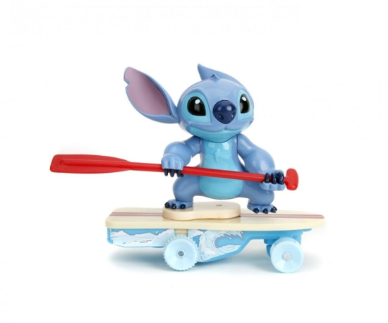 Imagine JADA DISNEY STITCH PLACA DE SURF CU TELECOMANDA SI FIGURINA STITCH