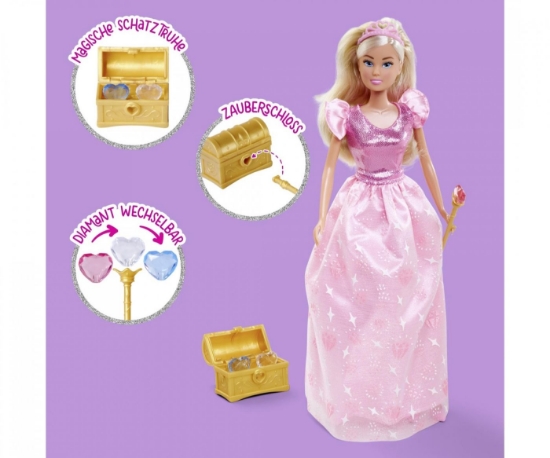 Imagine STEFFI LOVE SET PRINTESA DIAMANT CU ACCESORII