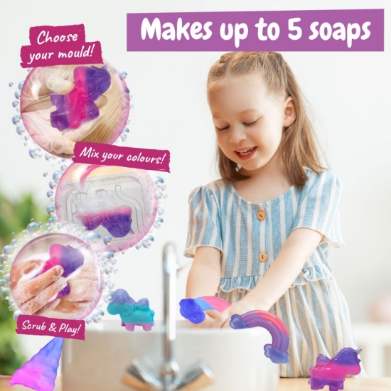 Imagine SET FABRICA DE SAPUN UNICORN