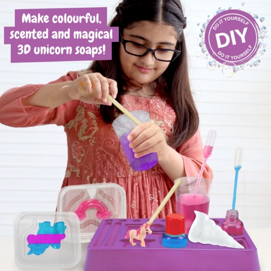 Imagine SET FABRICA DE SAPUN UNICORN