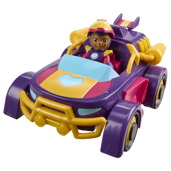 Imagine MARVEL IRON MAN SI PRIETENII SAI UIMITORI SET VEHICUL 2 IN 1 SI FIGURINA IRON HEART